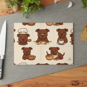 "Staffy’s Kitchen Adventures" Cutting Board